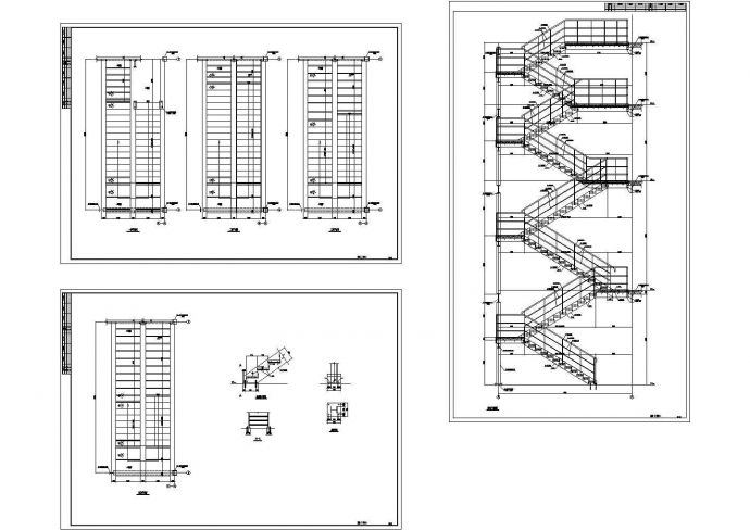 多层场房钢结构设计cad施工图_图1