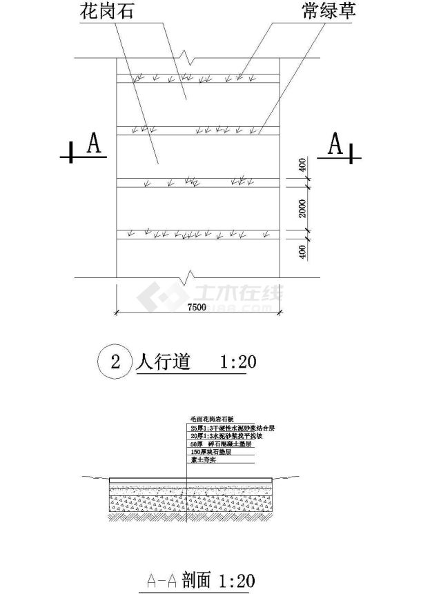 人行道画法图片