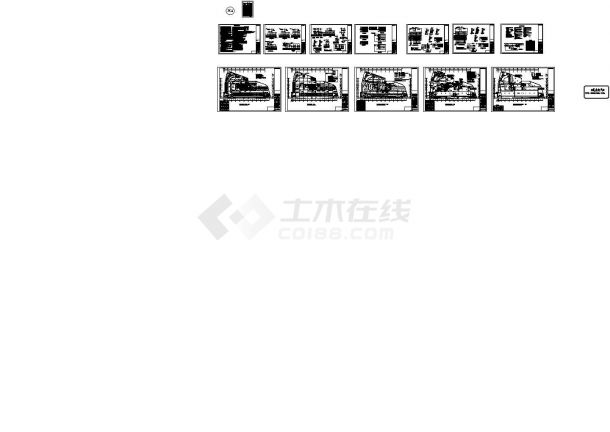 [南京]办公楼地下车库全套电气施工图纸-图一