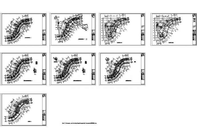 某花园小区给排水系统 施工图Cad设计图（绘图细致）_图1
