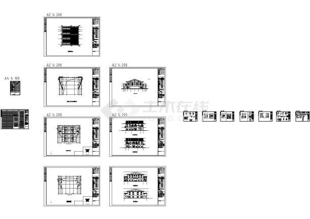 [广东]新建2层体育馆(钢结构)建筑安装工程预算书(含施工图纸)-图一