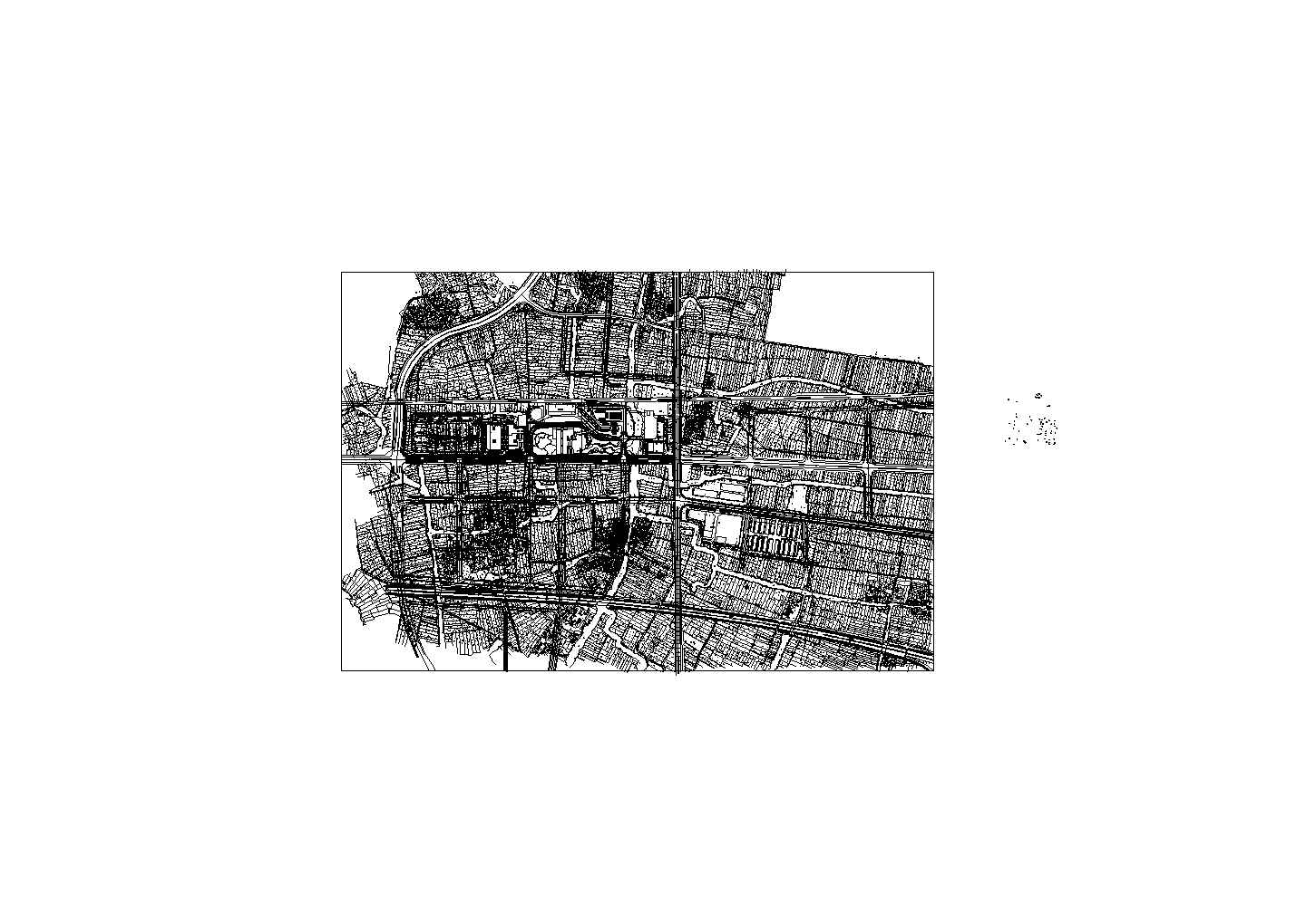 1,2公里的道路交通修复工程设计图