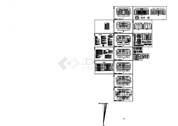 [山东]某社会福利院五层综合楼建筑施工图(CAD，19张图纸)-图一