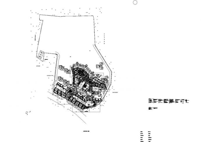 [长沙]花园小区园林景观工程施工图CAD_图1