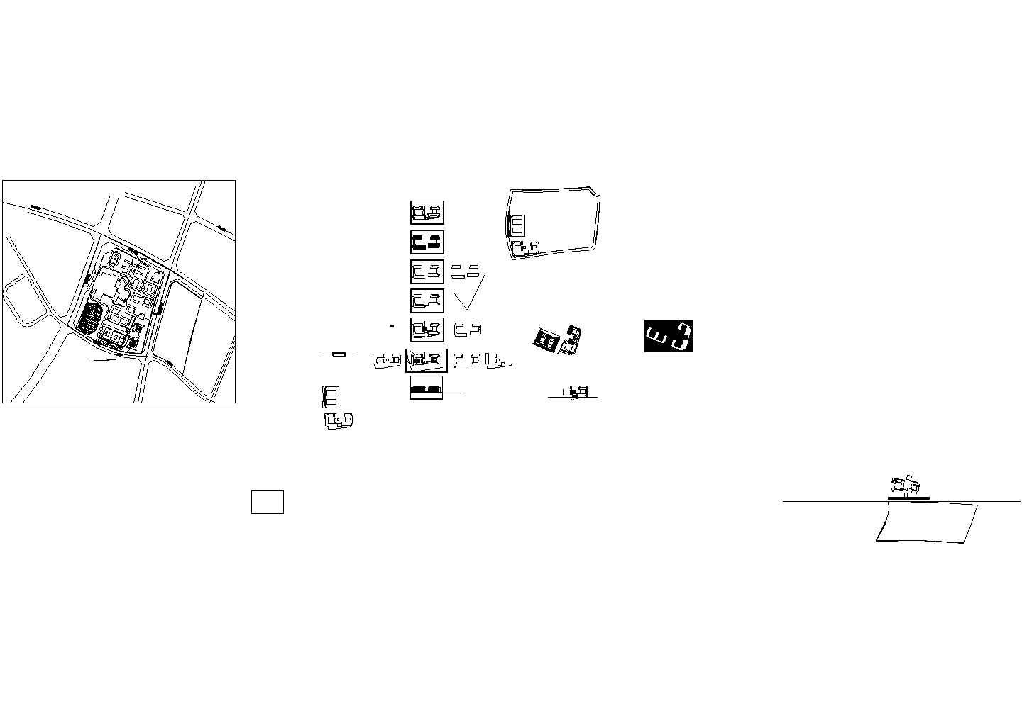 资阳学校高中部7层宿舍大楼CAD施工图