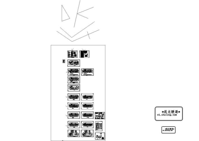 [江西]医院外科大楼暖通空调通风排烟系统施工图（空气源热泵）(CAD，20张图纸)_图1