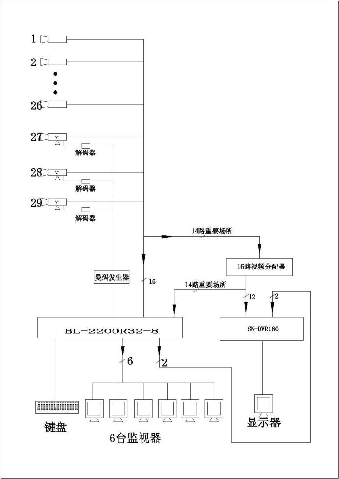 监控系统图纸_图1