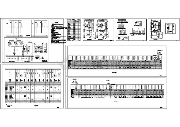 某地10kv变电站建筑设计施工CAD全套图纸-图一