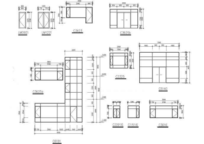 某别墅排屋建筑设计cad施工图（含建筑设计说明）_图1