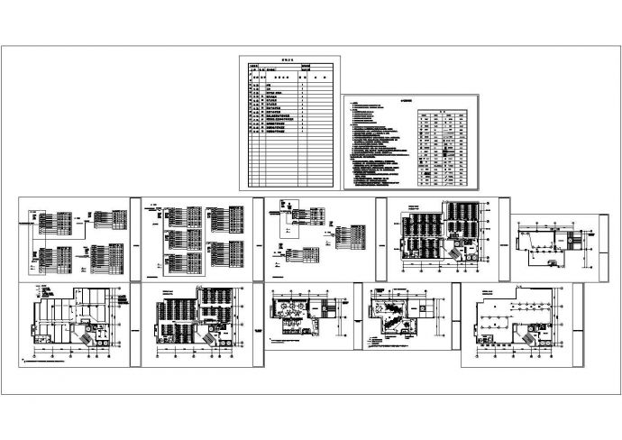 电气施工平面布置图（含设计说明）_图1