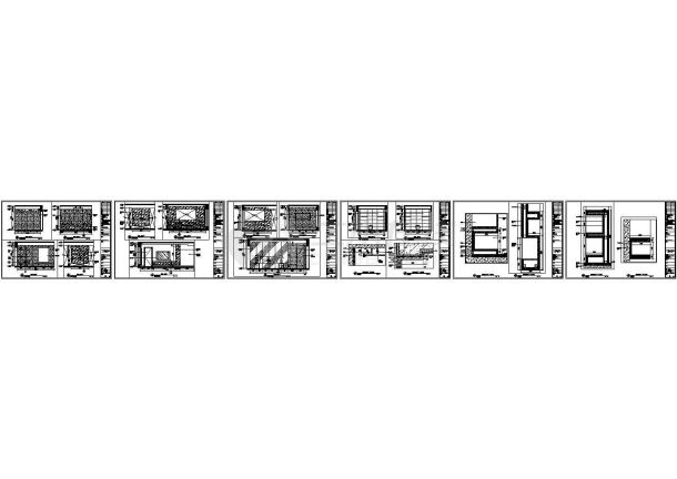 香槟水岸私人住宅（北欧风格-三室两厅170㎡）装修设计cad全套施工图（含实景图，含设计说明及案例信息）-图二