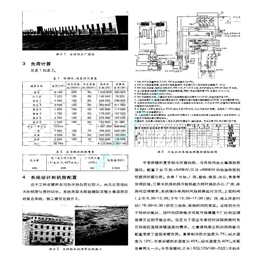 太阳能辅助加热的土壤源热泵应用研究-图二