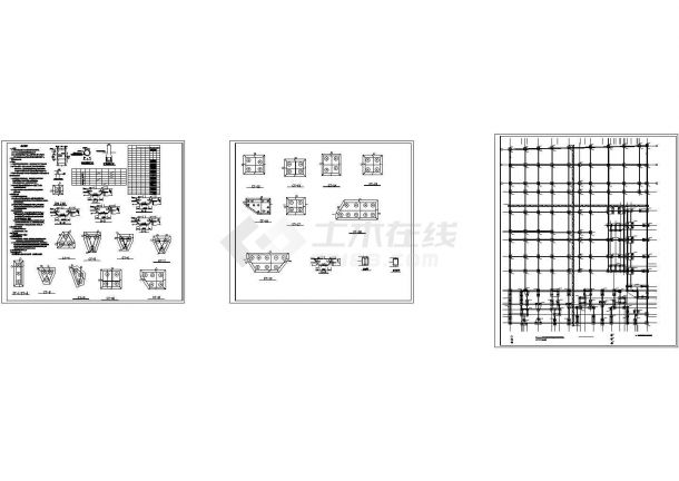 二十二层剪力墙住宅楼结构施工图CAD图纸设计-图一