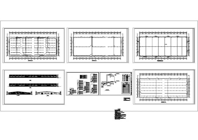 厂房设计_木业厂房电气施工cad图，共六张_图1