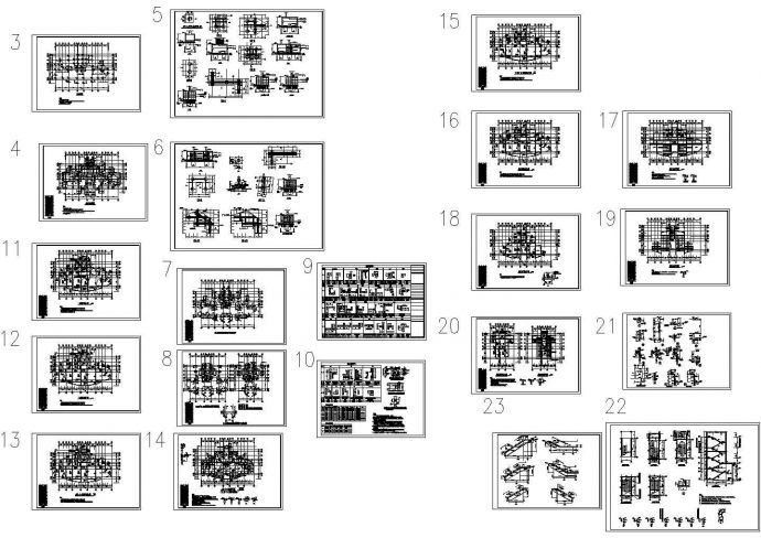 某18层剪力墙结构CAD图纸设计_图1
