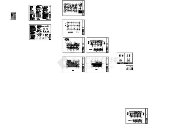 [青岛]多层社区改造幼儿园框架结构施工图-图一