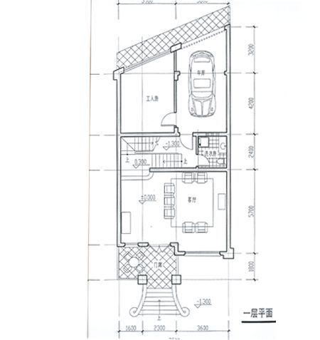 5层联排别墅独户建筑设计图纸+效果图 7张JPG-图一
