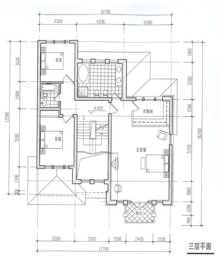 某地四层别墅设计图纸+效果6张JPG图-图二