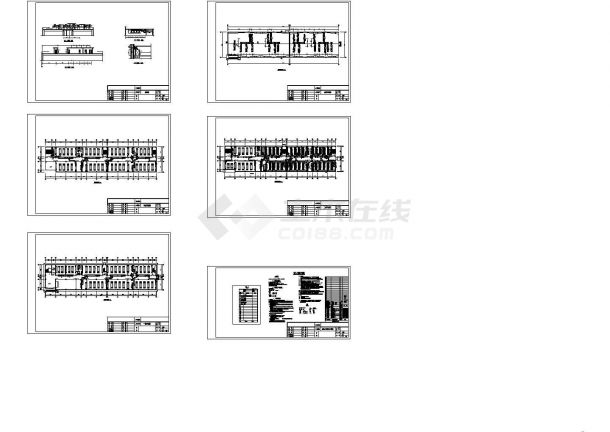 办公楼设计_某三层综合办公楼通风工程设计cad全套施工平面图纸（含设计说明）-图二