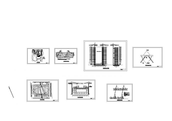 某五星酒店及会议中心钢结构cad设计施工图纸（含投标书）_图1