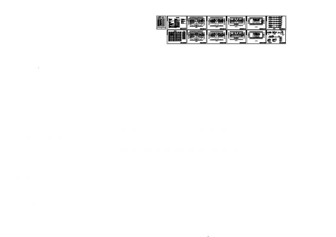 办公楼设计_某商务办公楼中央空调管道设计cad全套施工图（含设计说明）_图1