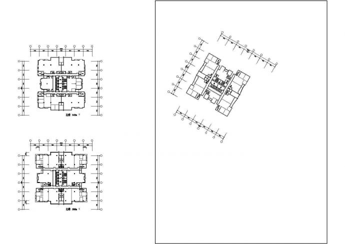 某地区金潮大厦建筑设计图纸_图1