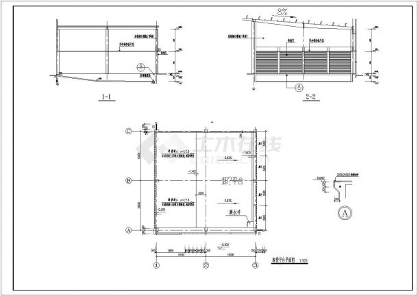 厂房设计_某公司钢构厂房全套设计施工图-图二