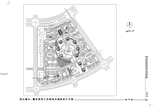 [浙江丽水]某居住校区规划建筑设计方案及文本-图二