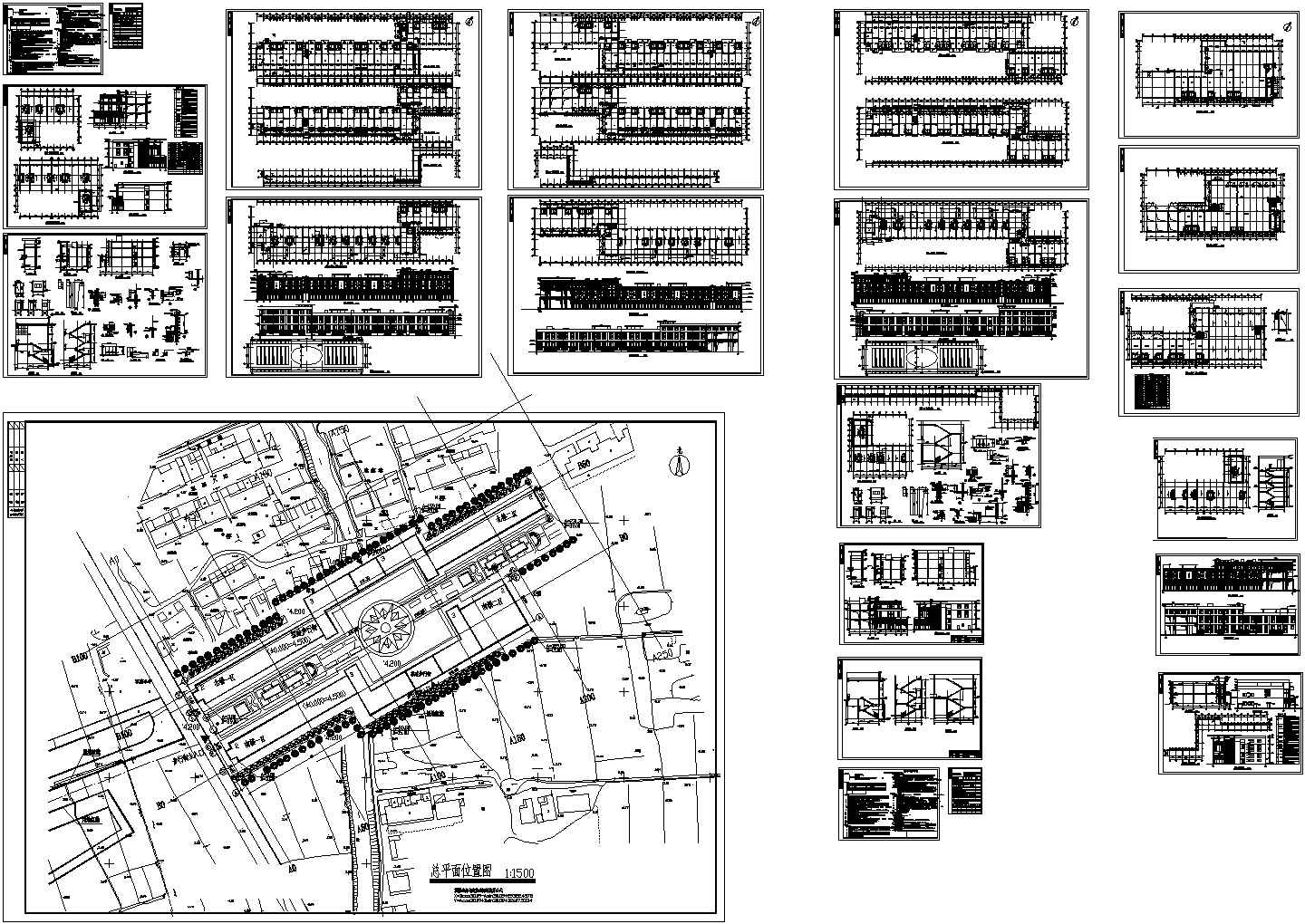 某商业步行街建筑施工CAD详图