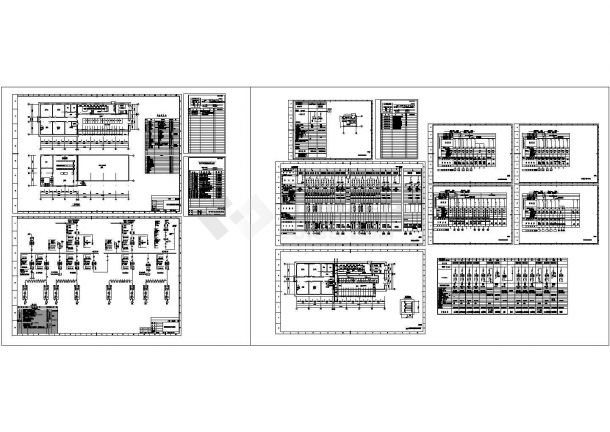 某35kV风电场及开关柜设计cad全套电气施工图纸（标注详细）-图一