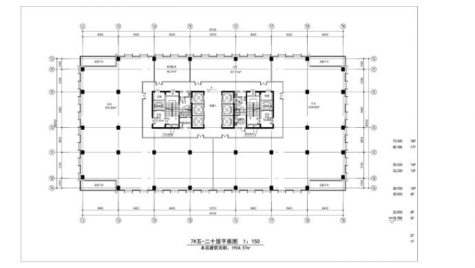 某宁波市区多层楼房建筑设计图_图1