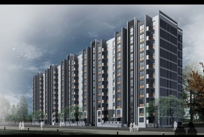 [北京]某居住区规划方案设计文本_图1