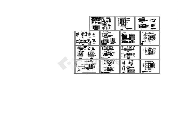 深圳某公厕及垃圾站方案设计图-图一