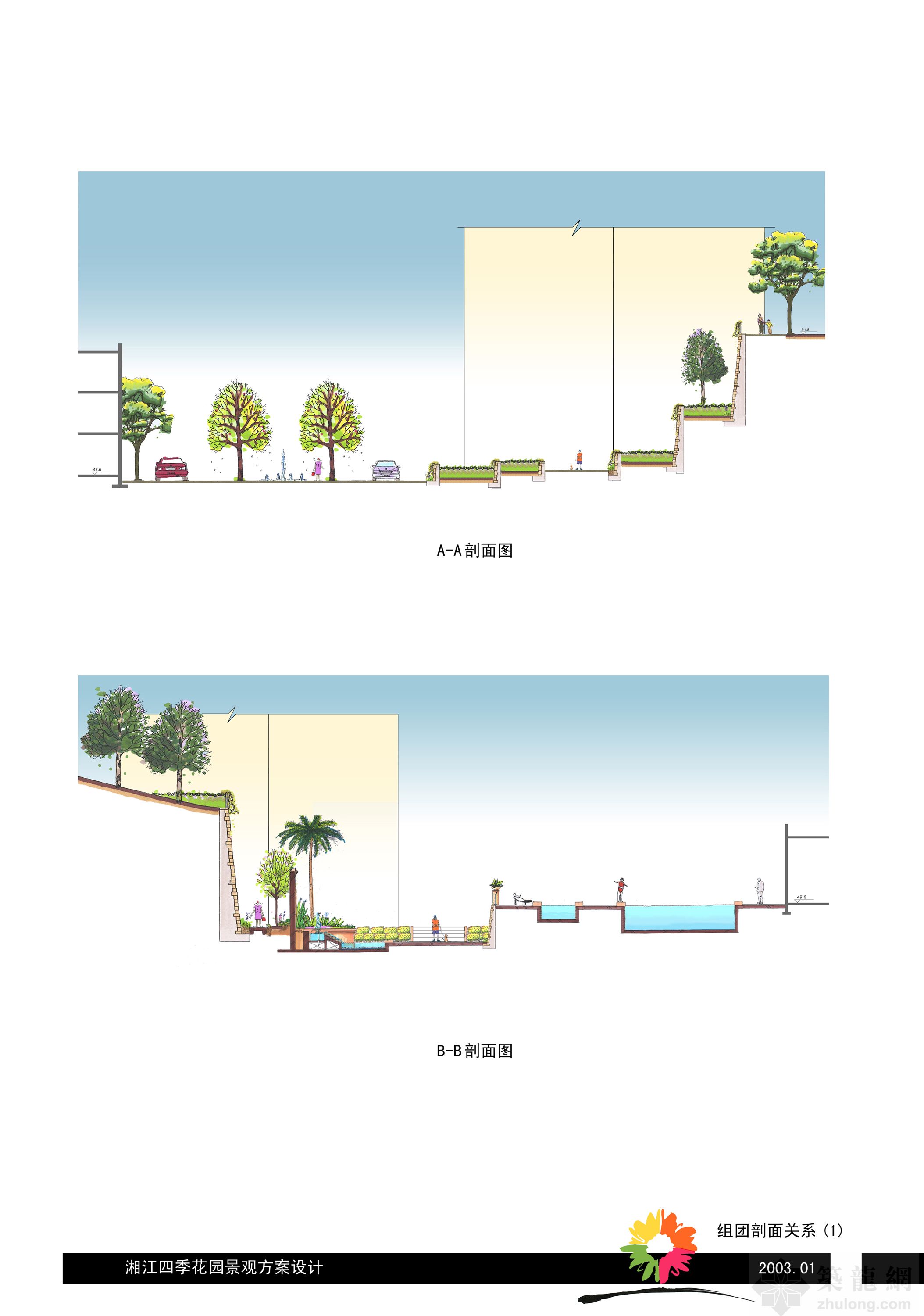 [株洲]花园小区景观概念设计方案