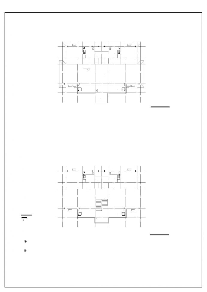 小学2层教师宿舍建筑设计施工图_图1