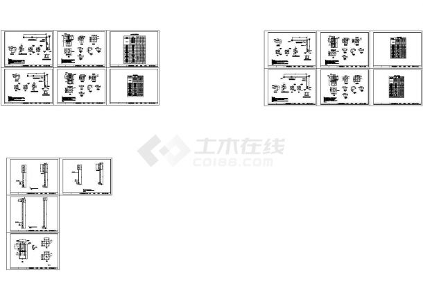 某城市道路交通工程设计图-图一