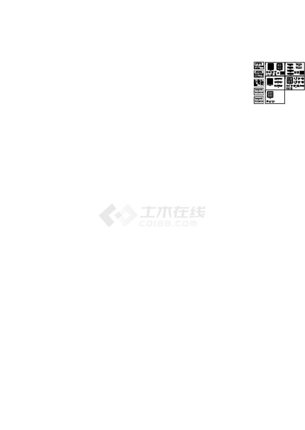 上海阀门厂钢结构设计cad施工图纸-图一