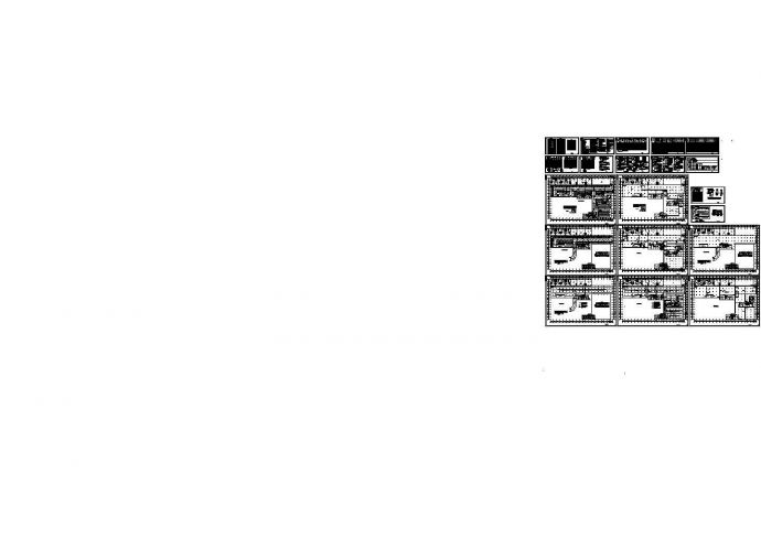 【浙江】某地下车库全套电气施工设计cad图（含车库负一层电气平面图）_图1