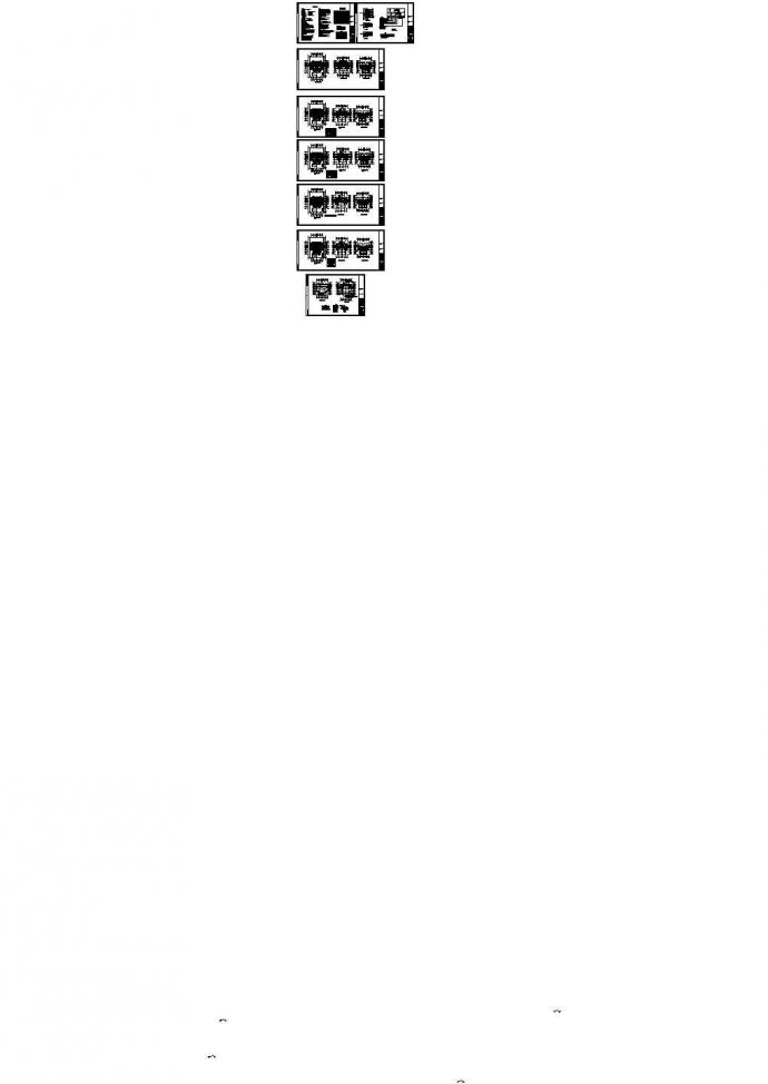 [江西]某地五层独栋别墅全套电气施工cad图纸（含暗装接地端子板做法大样图）_图1