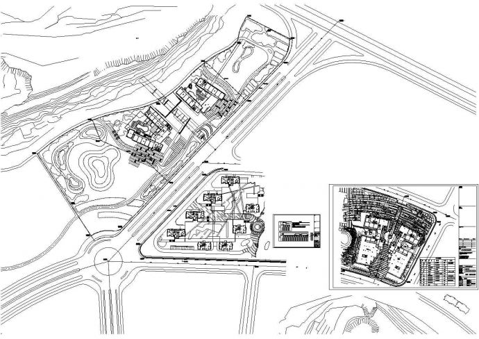 江苏某科技城启动区景观照明设计cad全套施工图（含施工说明）_图1