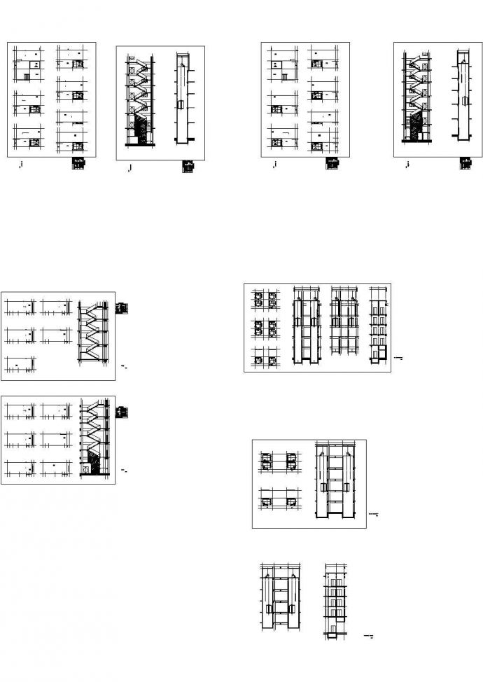 徐州某医院九层住院楼建筑施工cad图纸（含效果图）_图1
