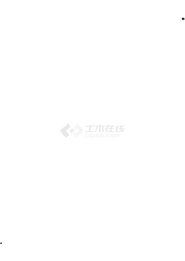 邯郸市某大街污水工程全套施工设计cad图纸（含设计说明）-图二