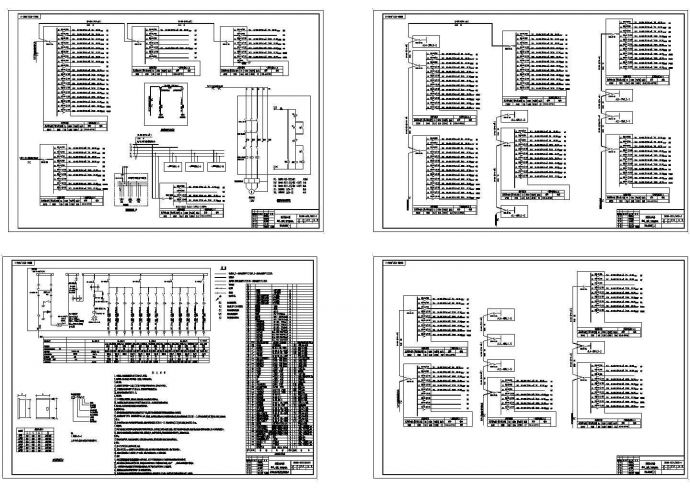某市大型电系统建筑设计施工图_图1