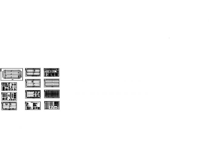 某组合结构厂房结构详细cad设计图纸_图1