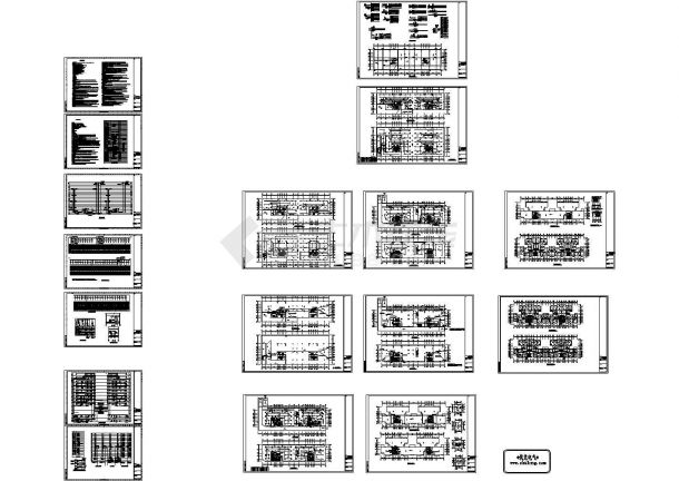 [十堰]某18层18000㎡商住楼全套电气图纸-图一