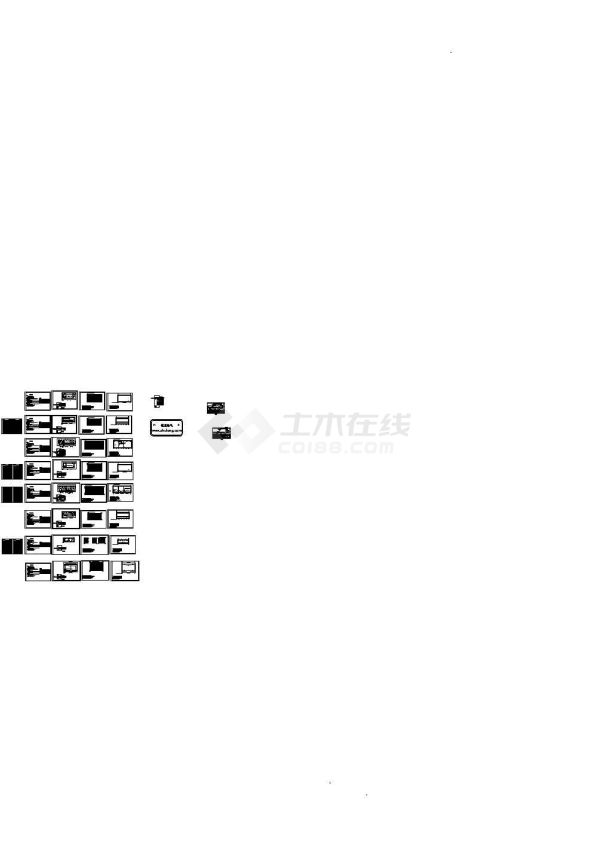 北京某寺院装修工程强电图纸-图二