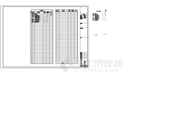 [天津]商业建筑散热器采暖设计施工图(4栋楼)-图二