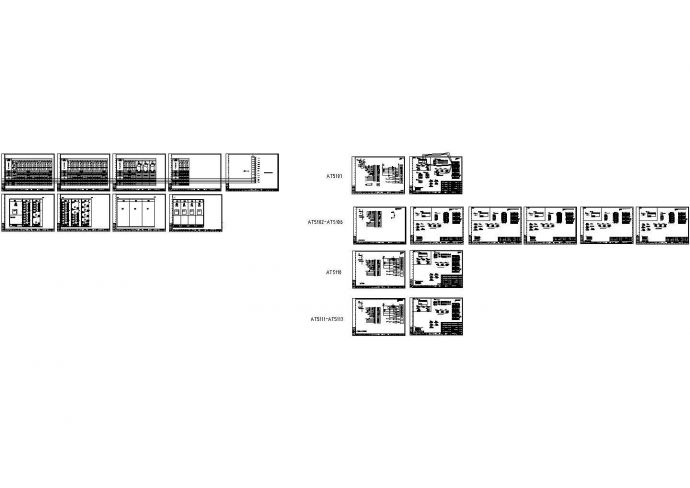 某大型变电所MNS型低压配电柜设计cad全套电气施工图纸（甲级院设计）_图1