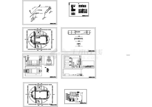 土木工程毕业设计_重庆三峡大剧院空调系统毕业设计图纸-图二