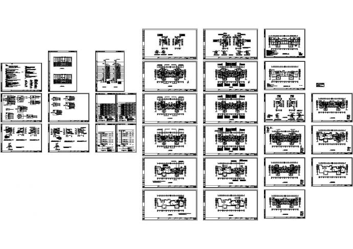 十二层住宅电气图纸全套非常标准设计cad图纸_图1